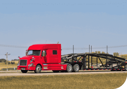 Auto transport truck